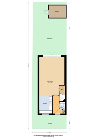 Floorplan - Bunschoter Veenkamp 160, 3751 JD Bunschoten-Spakenburg